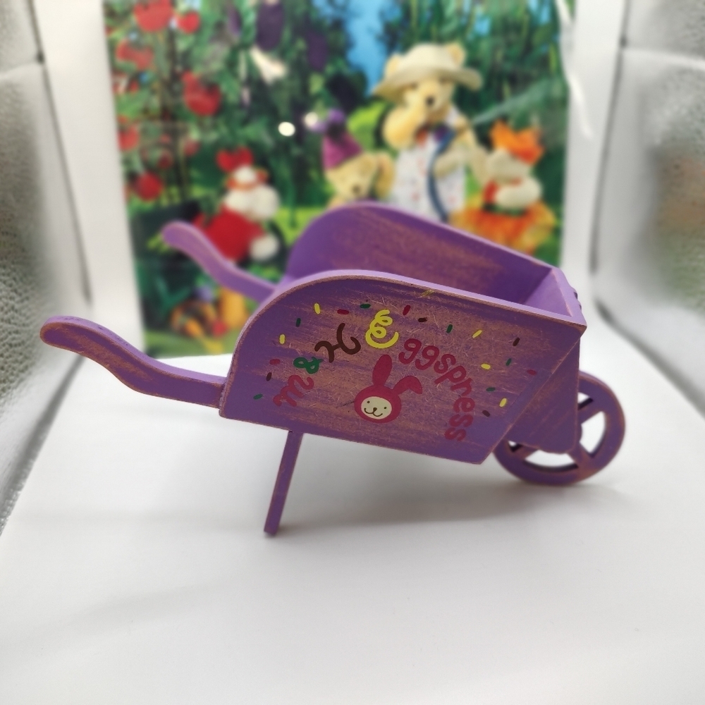 Muffy Vanderbear Hoppy Vanderhare Garden Wheel Barrel Accessory! - Picture 4 of 7